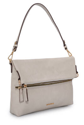 David Jones Kapaklı Fermuar Detaylı Çapraz Askılı Çanta DJ260 - David Jones