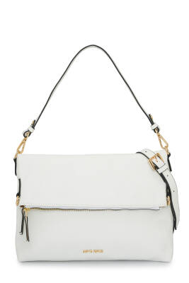 David Jones Kapaklı Fermuar Detaylı Çapraz Askılı Çanta DJ260 - 17