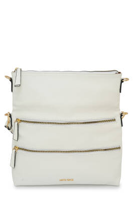 David Jones Kapaklı Fermuar Detaylı Çapraz Askılı Çanta DJ260 - 20