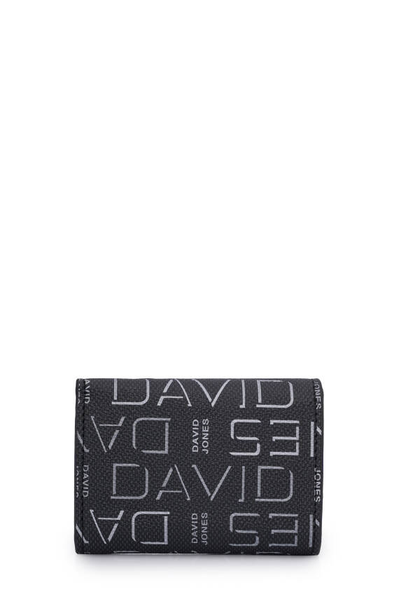 David Jones Logo Detaylı Kapaklı Mini Cüzdan CZ103 - 13