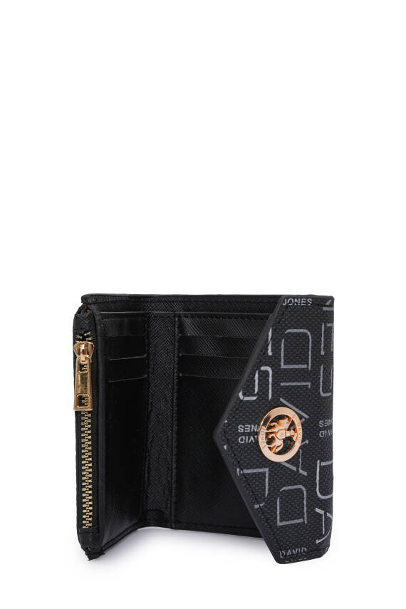 David Jones Logo Detaylı Kapaklı Mini Cüzdan CZ103 - 14