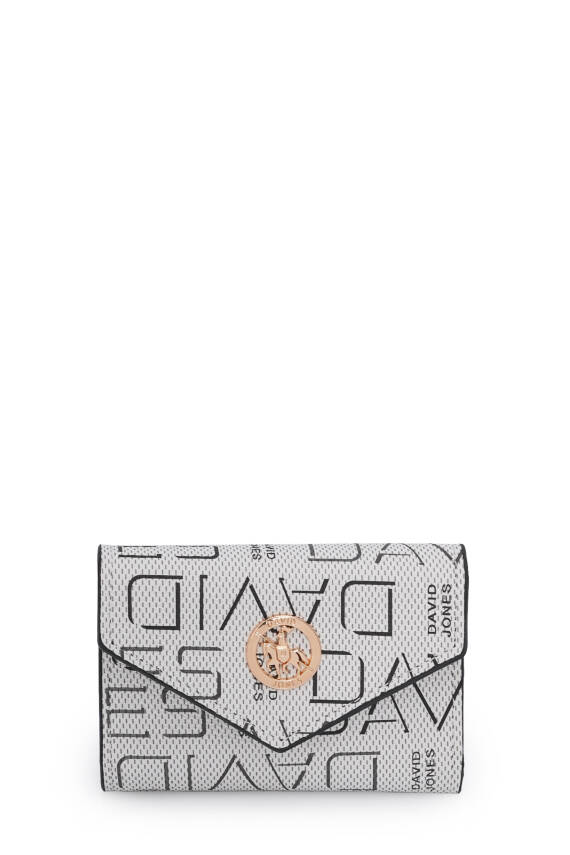 David Jones Logo Detaylı Kapaklı Mini Cüzdan CZ103 - 15