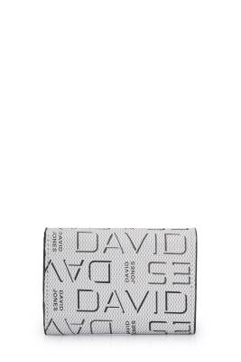 David Jones Logo Detaylı Kapaklı Mini Cüzdan CZ103 - 16