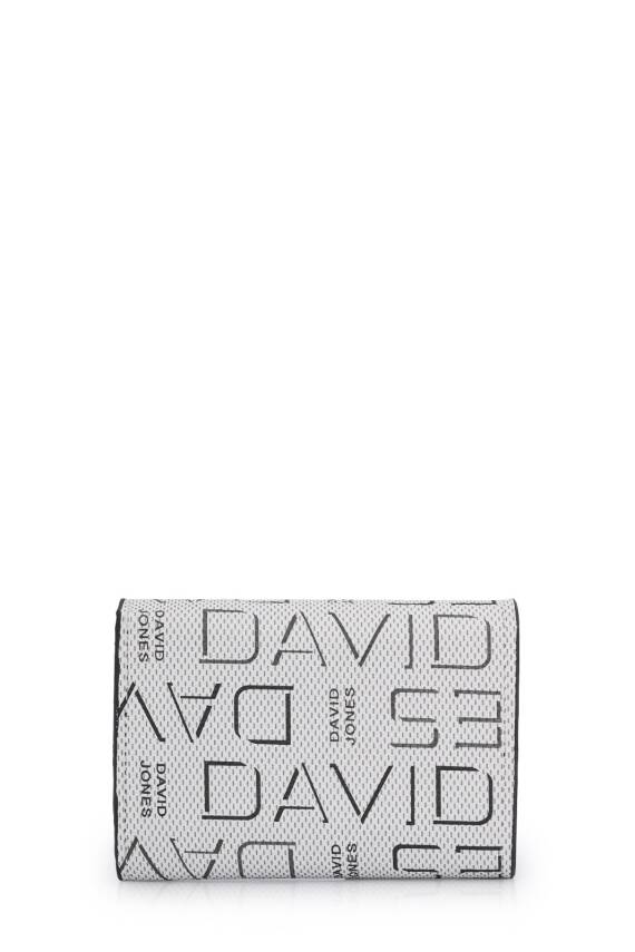David Jones Logo Detaylı Kapaklı Mini Cüzdan CZ103 - 16