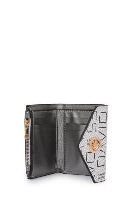 David Jones Logo Detaylı Kapaklı Mini Cüzdan CZ103 - 17