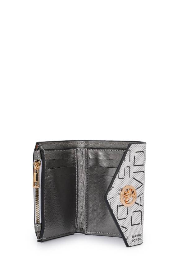 David Jones Logo Detaylı Kapaklı Mini Cüzdan CZ103 - 17