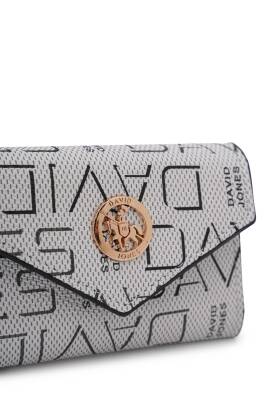 David Jones Logo Detaylı Kapaklı Mini Cüzdan CZ103 - 18