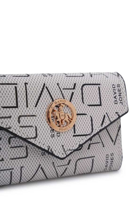 David Jones Logo Detaylı Kapaklı Mini Cüzdan CZ103 - 18