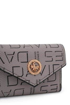 David Jones Logo Detaylı Kapaklı Mini Cüzdan CZ103 - 26