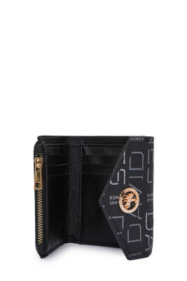 David Jones Logo Detaylı Kapaklı Mini Cüzdan CZ103 - 10