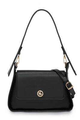 David Jones Logo Kapaklı Kadın Omuz Çantası DJ364 - David Jones