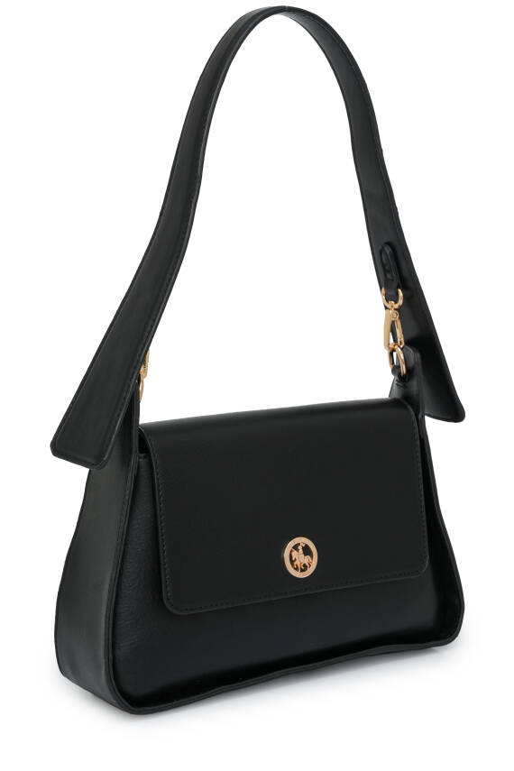 David Jones Logo Kapaklı Kadın Omuz Çantası DJ364 - 3