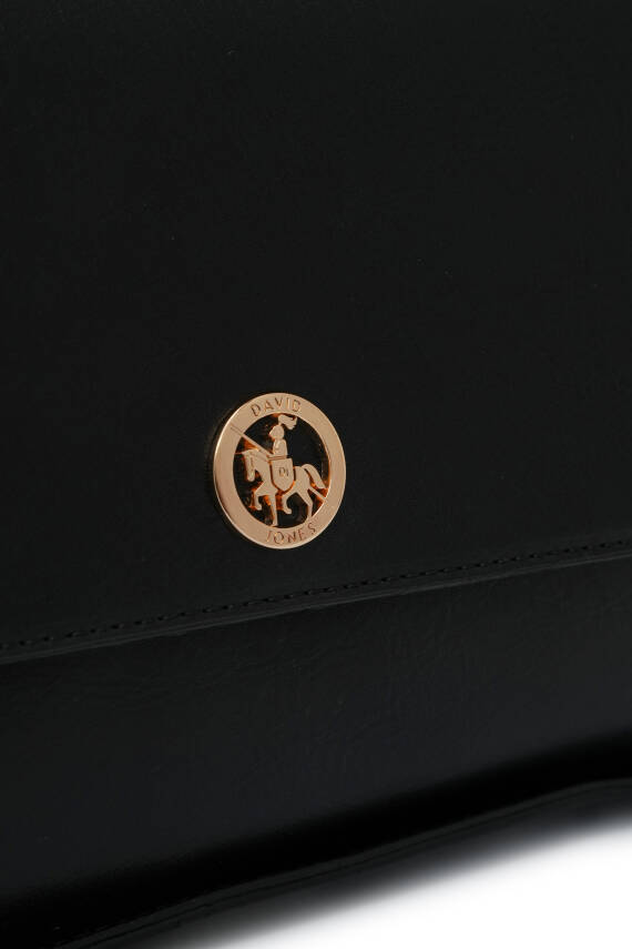 David Jones Logo Kapaklı Kadın Omuz Çantası DJ364 - 4
