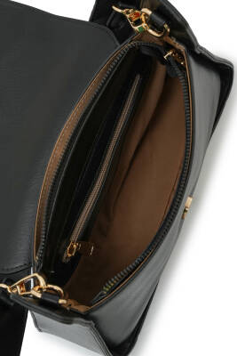 David Jones Logo Kapaklı Kadın Omuz Çantası DJ364 - 6