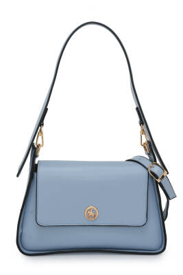 David Jones Logo Kapaklı Kadın Omuz Çantası DJ364 - 8