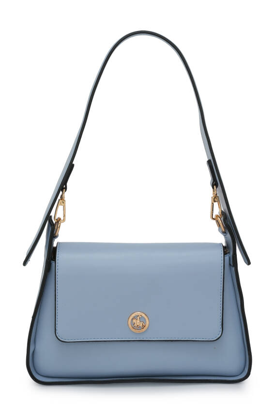 David Jones Logo Kapaklı Kadın Omuz Çantası DJ364 - 9