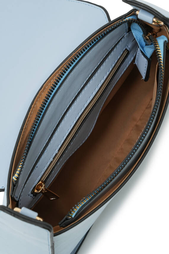 David Jones Logo Kapaklı Kadın Omuz Çantası DJ364 - 11