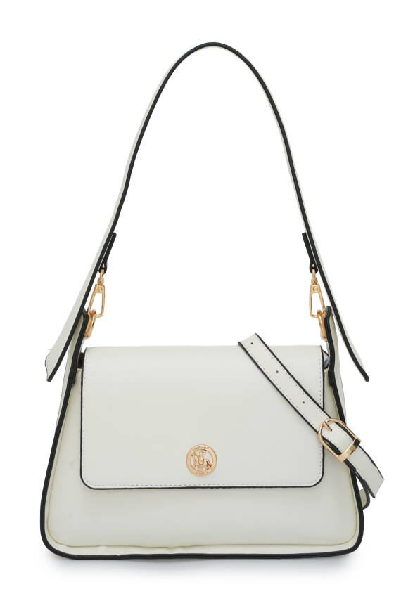 David Jones Logo Kapaklı Kadın Omuz Çantası DJ364 - 14