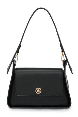 David Jones Logo Kapaklı Kadın Omuz Çantası DJ364 - David Jones