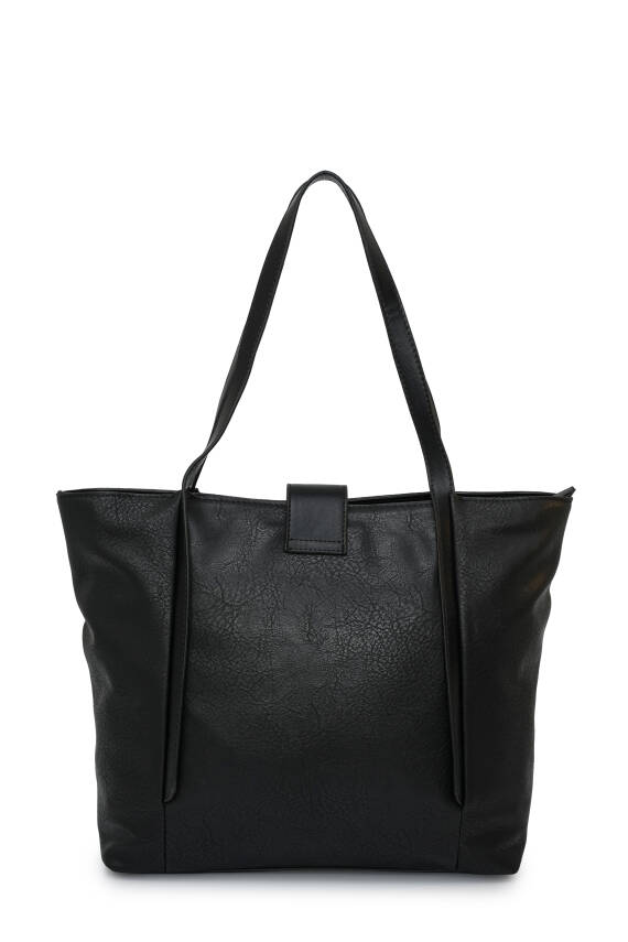 David Jones Logo Kapaklı Kadın Omuz Çantası DJ385-1 - 5