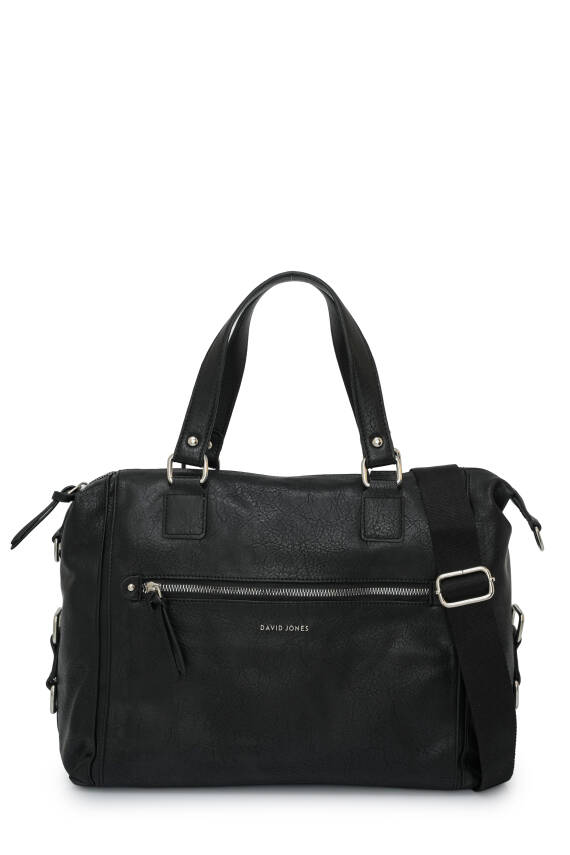 David Jones Ön Cep Fermuar Detaylı Kadın Omuz Çantas DJ262-2 - 2