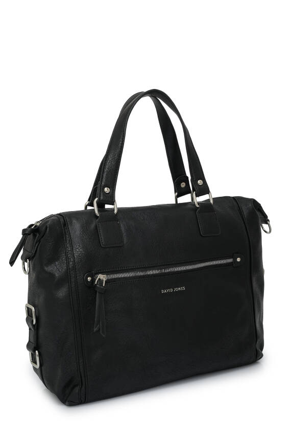 David Jones Ön Cep Fermuar Detaylı Kadın Omuz Çantas DJ262-2 - 3