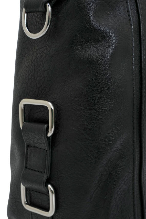 David Jones Ön Cep Fermuar Detaylı Kadın Omuz Çantas DJ262-2 - 5