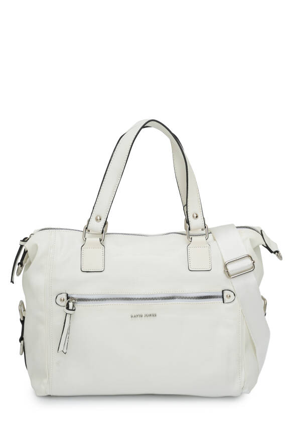 David Jones Ön Cep Fermuar Detaylı Kadın Omuz Çantas DJ262-2 - 8