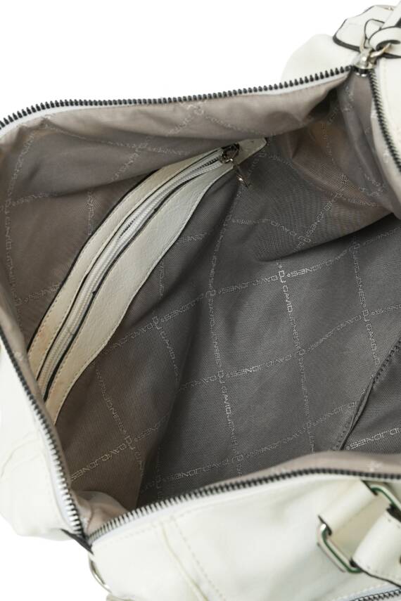 David Jones Ön Cep Fermuar Detaylı Kadın Omuz Çantas DJ262-2 - 12