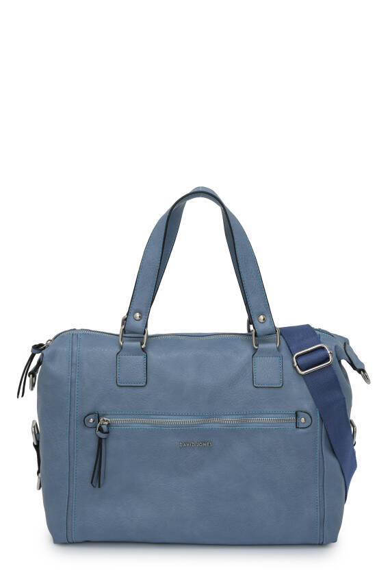 David Jones Ön Cep Fermuar Detaylı Kadın Omuz Çantas DJ262-2 - 15