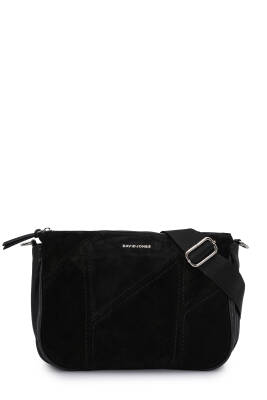 David Jones Süet Dokulu Kadın Omuz Çantası ED069 - 8