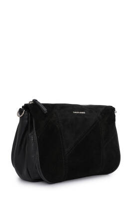 David Jones Süet Dokulu Kadın Omuz Çantası ED069 - 9