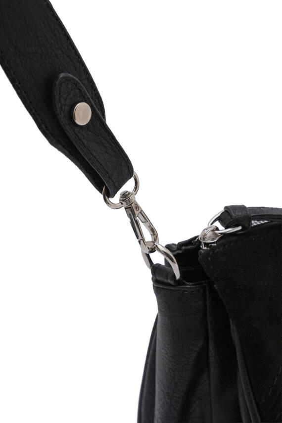 David Jones Süet Dokulu Kadın Omuz Çantası ED069 - 10