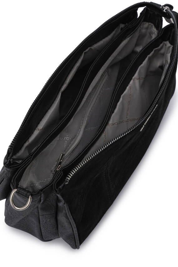 David Jones Süet Dokulu Kadın Omuz Çantası ED069 - 11