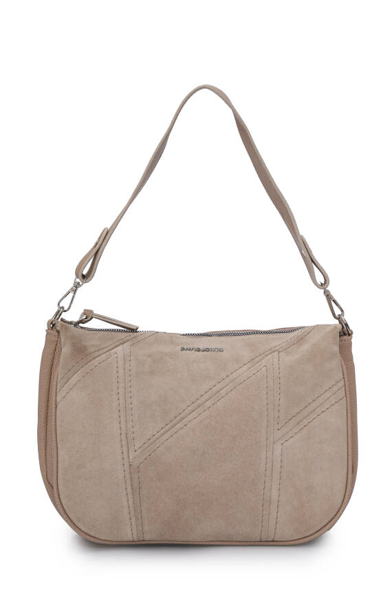 David Jones Süet Dokulu Kadın Omuz Çantası ED069 - 13