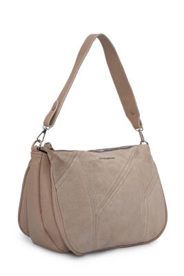 David Jones Süet Dokulu Kadın Omuz Çantası ED069 - 14