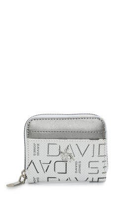 David Jones Yazı Bölme Detaylı Mini Kadın Cüzdan CZ100 - David Jones