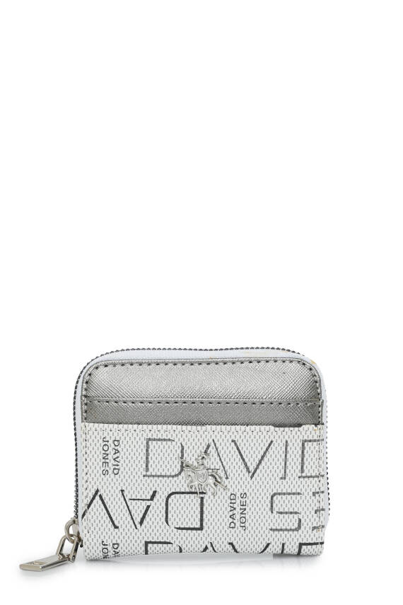 David Jones Yazı Bölme Detaylı Mini Kadın Cüzdan CZ100 - 1