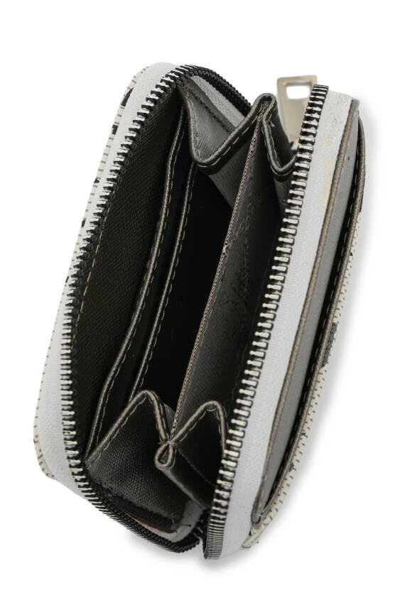 David Jones Yazı Bölme Detaylı Mini Kadın Cüzdan CZ100 - 4