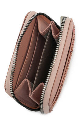 David Jones Yazı Bölme Detaylı Mini Kadın Cüzdan CZ100 - 19