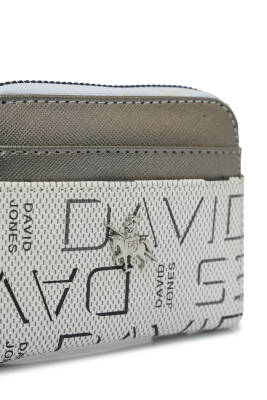 David Jones Yazı Bölme Detaylı Mini Kadın Cüzdan CZ100 - David Jones