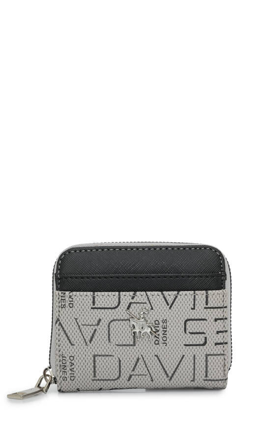 David Jones Yazı Bölme Detaylı Mini Kadın Cüzdan CZ100 - 6