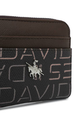 David Jones Yazı Bölme Detaylı Mini Kadın Cüzdan CZ100 - 13