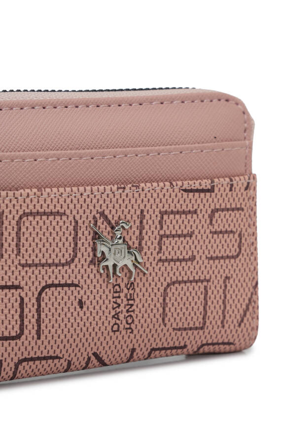 David Jones Yazı Bölme Detaylı Mini Kadın Cüzdan CZ100 - 17