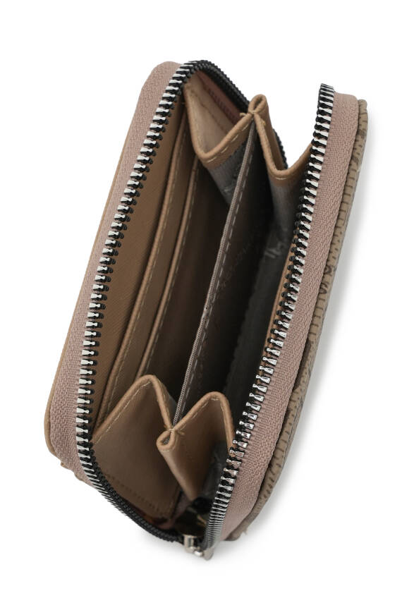 David Jones Yazı Bölme Detaylı Mini Kadın Cüzdan CZ100 - 24