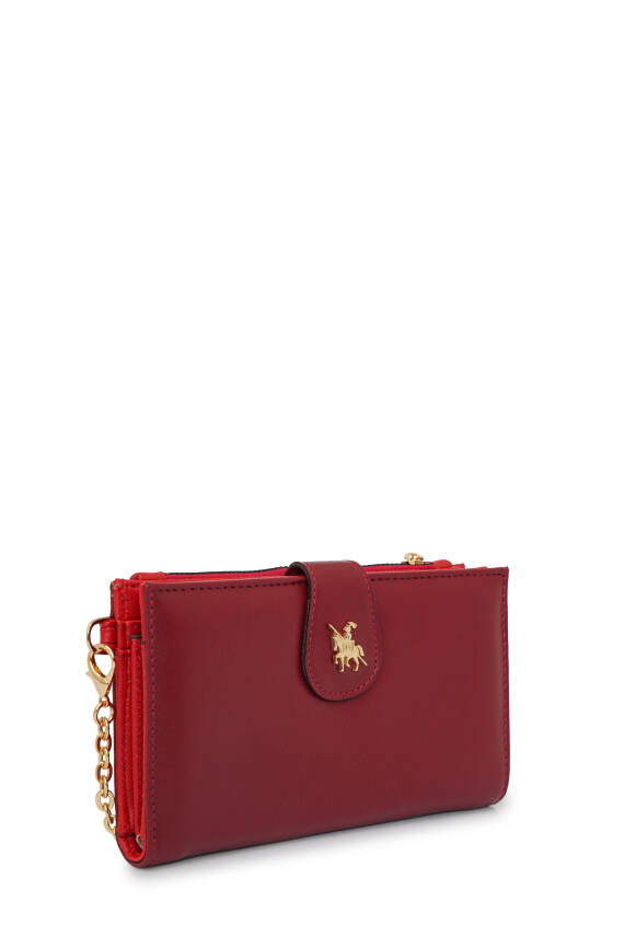 David Jones Zincir Detaylı Askılı Kadın Cüzdan CZ102-1 - 2