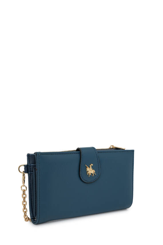 David Jones Zincir Detaylı Askılı Kadın Cüzdan CZ102-1 - 9