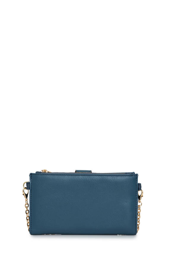 David Jones Zincir Detaylı Askılı Kadın Cüzdan CZ102-1 - 13