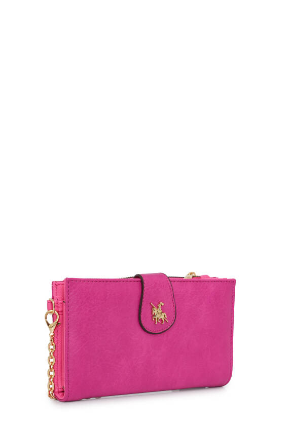 David Jones Zincir Detaylı Askılı Kadın Cüzdan CZ102-1 - 16