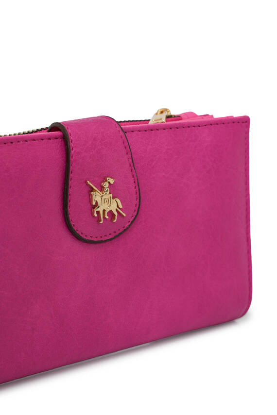 David Jones Zincir Detaylı Askılı Kadın Cüzdan CZ102-1 - 17